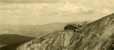Szálloda a Schneebergen, Alsó-Ausztria, 1935. alkotó: Unbekannt