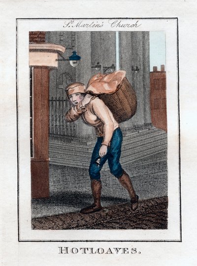 Hotloaves, St Martins Church, London, 1805 alkotó: Unbekannt