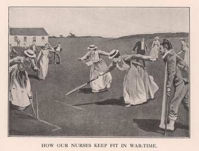 Hogyan maradnak ápolóink fittek a háború idején, 1901 1912 alkotó: Unbekannt