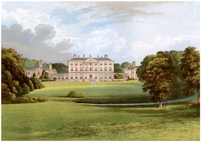 Howick Hall, Northumberland, Earl Grey otthona, 1880 alkotó: Unbekannt