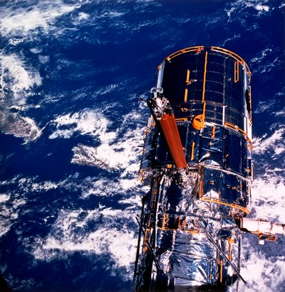 Hubble űrteleszkóp a Föld felett alkotó: Unbekannt