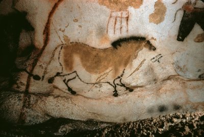 Barlangfestés Lascaux-ban, Franciaországban alkotó: Unbekannt