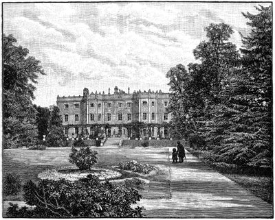 Hughenden Manor, Buckinghamshire, 1900 alkotó: Unbekannt