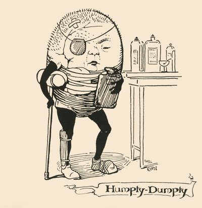 Humpty-Dumpty, 1928. alkotó: Unbekannt