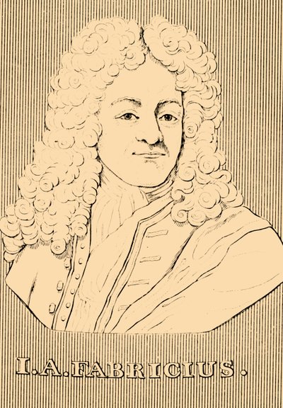 I. A. Fabricius, 1668-1736, 1830 alkotó: Unbekannt