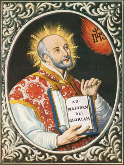 Loyolai Ignác, 1933. alkotó: Unbekannt