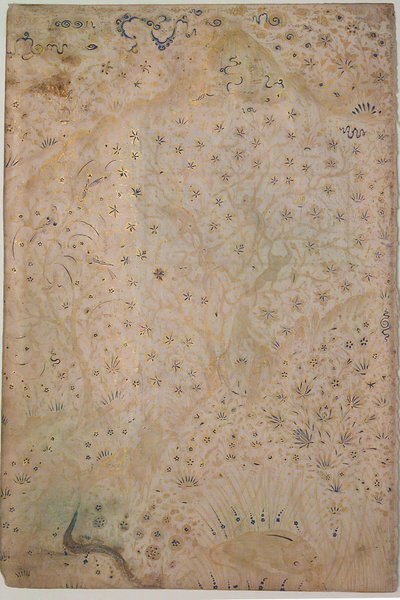 Illuminated Leaf, Irán, 16. század. alkotó: Unbekannt