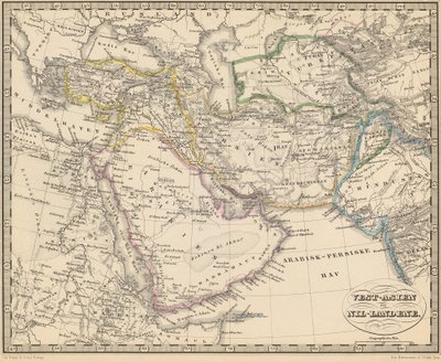 Az illusztráció ismeretlen szerző Atlas of All Parts of Earth című könyvéből származik, és Chr. Steen & Søn kiadja (Koppenhága, 1857) alkotó: Unbekannt