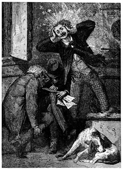 Illusztráció: Jules Verne: A Földtől a Holdig, 1865 alkotó: Unbekannt