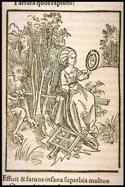 Illusztráció Sebastian Brant Bolondok hajója című könyvéhez, 1497. alkotó: Unbekannt