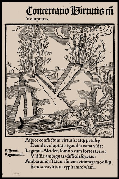 Illusztráció Sebastian Brant Bolondok hajója című könyvéhez, 1497. alkotó: Unbekannt