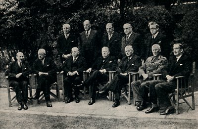 A birodalmi konferencia találkozója Londonban, 1943. május 1945. alkotó: Unbekannt