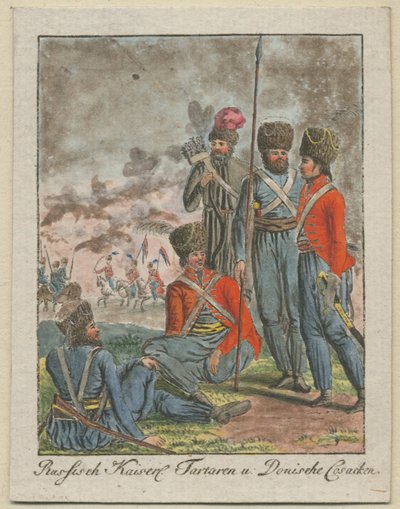 Orosz birodalmi kozákok, 1799 alkotó: Unbekannt