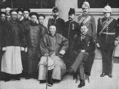 In Far Cathay – Érdekes csoport Hongkongban, mielőtt Li Hung Pekinbe ment, 1900 alkotó: Unbekannt
