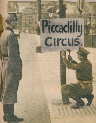 In Hamburg, vier Tage vor der bedingungslosen Kapitulation Deutschlands, 1945 von Unbekannt