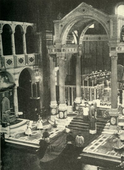 A Westminsteri katedrálisban, 1948. alkotó: Unbekannt