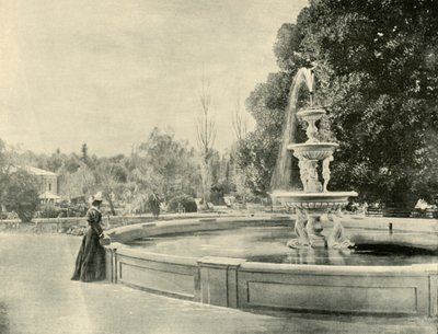A botanikus kertben, Adelaide, 1901. alkotó: Unbekannt