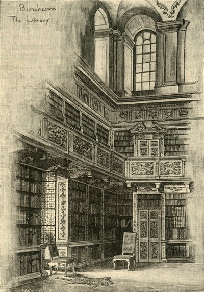 A könyvtárban 1870, 1898. alkotó: Unbekannt