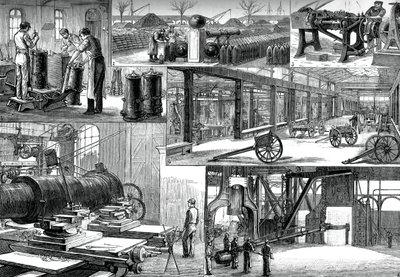 A Királyi Arzenálban, Woolwich, 1880 alkotó: Unbekannt
