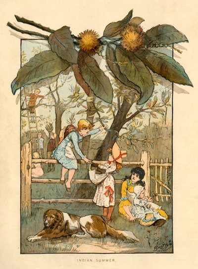 Indiai nyár, 1883. alkotó: Unbekannt