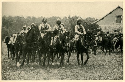 Indiai katonák a fronton, első világháború, 1914, c1920. alkotó: Unbekannt