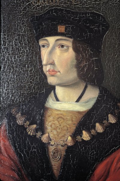 Indre et Loire N* 184 - Chateau de Loches - VIII. Károly portréja alkotó: Unbekannt