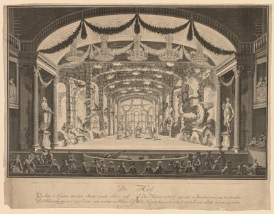 A pokolba, 1700-as évek. alkotó: Unbekannt