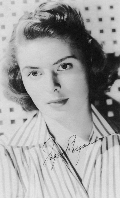 Ingrid Bergman 1915-1982, svéd színésznő, 1930-as évek alkotó: Unbekannt