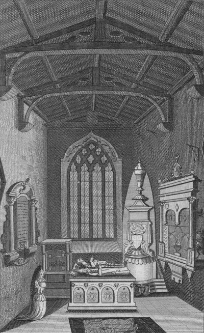 Az Unions kápolnája belülről a Faringdon templomban, 1796. alkotó: Unbekannt