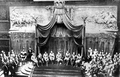A szenátus palotájában, Rómában, 1926 alkotó: Unbekannt