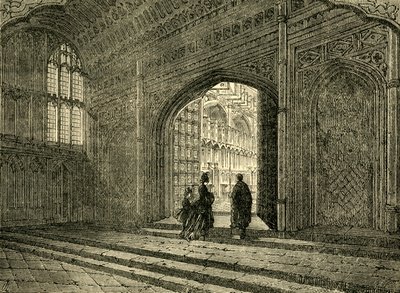 VII. Henrik kápolnája belseje, 1881. alkotó: Unbekannt