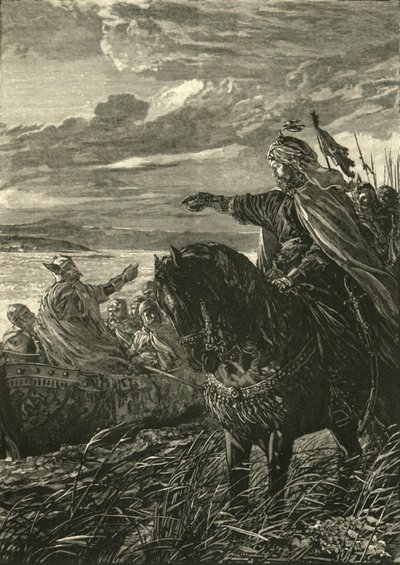 Interjú Zimisces János és Svjatoszláf között, i.sz. 969, 1890. alkotó: Unbekannt