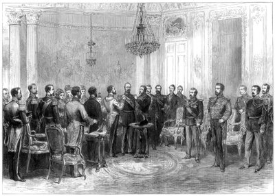 MacMahon marsall beavatása a Spanyol Aranygyapjú Rendbe, 1875 alkotó: Unbekannt