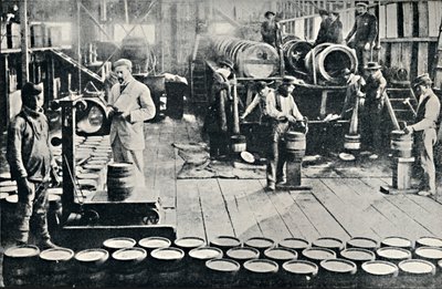 Szállításra előkészítve a jód a tarapacai Salitrerasban, 1911 alkotó: Unbekannt