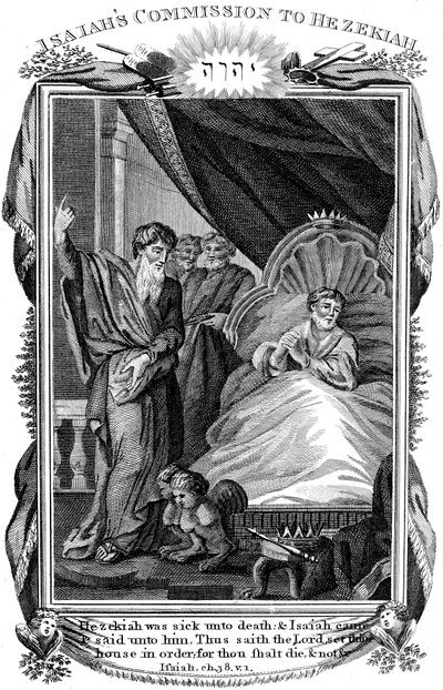 Ésaiás, ószövetségi próféta, 1804. alkotó: Unbekannt