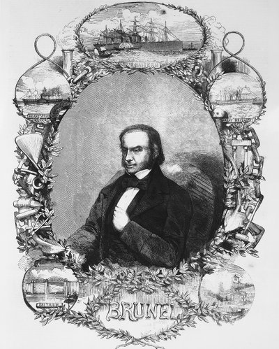 Isambard Kingdom Brunel, építőmérnök, 1850-es évek alkotó: Unbekannt