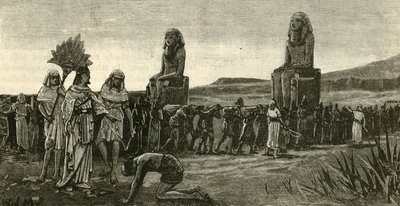 Izraeliták és feladatvezetőik, 1890. alkotó: Unbekannt