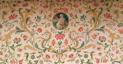 Oltárterítő olasz tizenhetedik századból, c1660 alkotó: Unbekannt