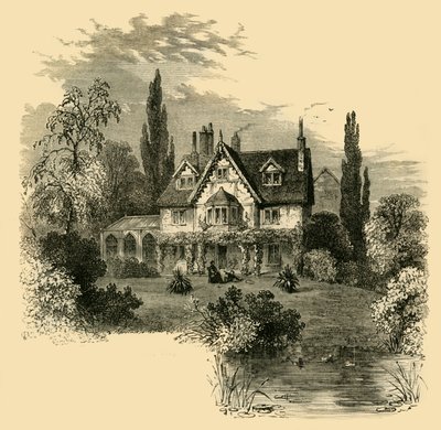 Ivy Cottage, Highgate, 1825, c1876. alkotó: Unbekannt