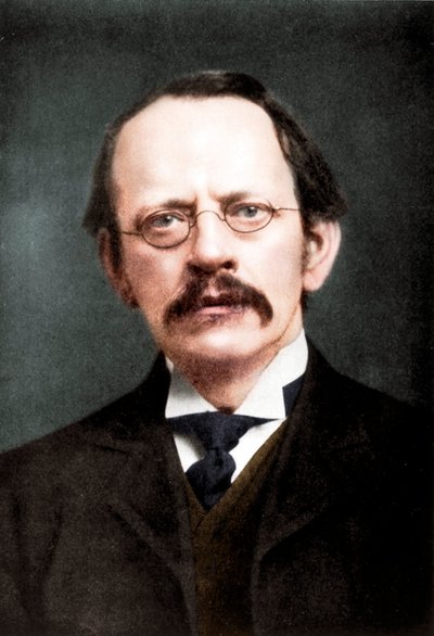 JJ Thomson brit fizikus, 1896-c1915 alkotó: Unbekannt