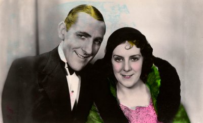 Jack Hulbert 1892-1978 és felesége, Cicely Courtneidge 1893-1980, angol színészek, XX. alkotó: Unbekannt