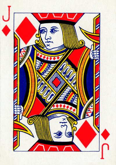 Jack of Diamonds a Goodall & Son Ltd. kártyapaklijából, 1940 alkotó: Unbekannt