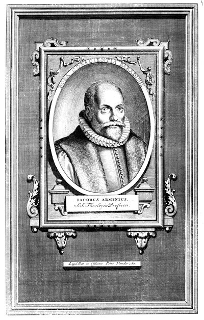 Jacobus Arminius holland teológus, a Leideni Egyetem teológiaprofesszora alkotó: Unbekannt