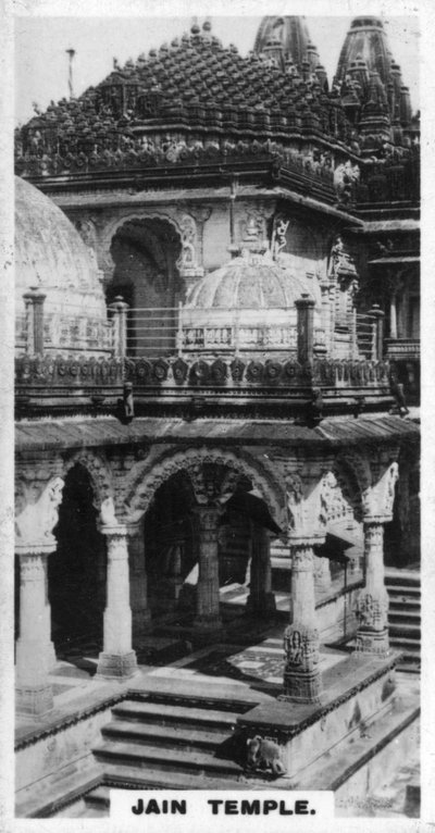 Jain templom, Ahmedabad, India, 1925 alkotó: Unbekannt