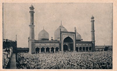 Jama Masjid, Delhi, 1900 alkotó: Unbekannt