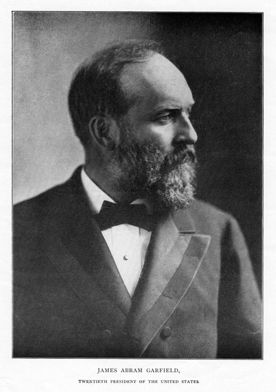 James Abram Garfield, az Egyesült Államok 20. elnöke, 1881 alkotó: Unbekannt