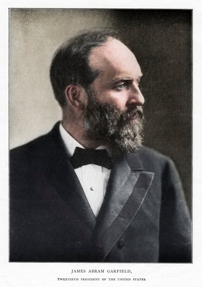James Abram Garfield, az Egyesült Államok 20. elnöke, 1881 alkotó: Unbekannt