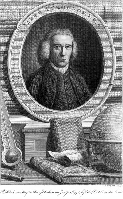 James Ferguson skót csillagász, 1760 körül alkotó: Unbekannt