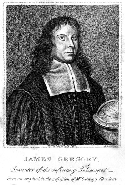 James Gregory skót matematikus, 1670 körül alkotó: Unbekannt