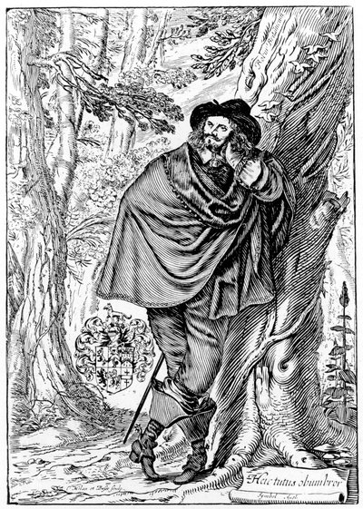 James Howell c1594-1666, walesi író, XVII. század 1926 alkotó: Unbekannt
